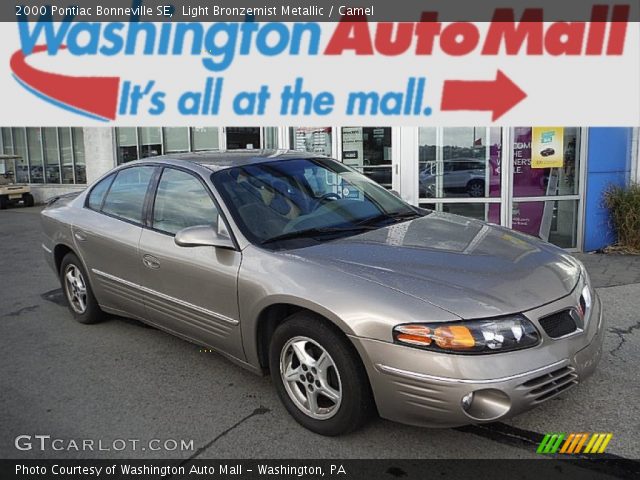 2000 Pontiac Bonneville SE in Light Bronzemist Metallic