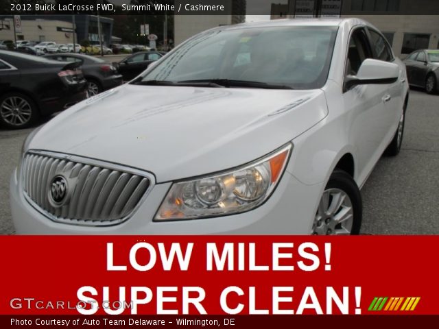 2012 Buick LaCrosse FWD in Summit White