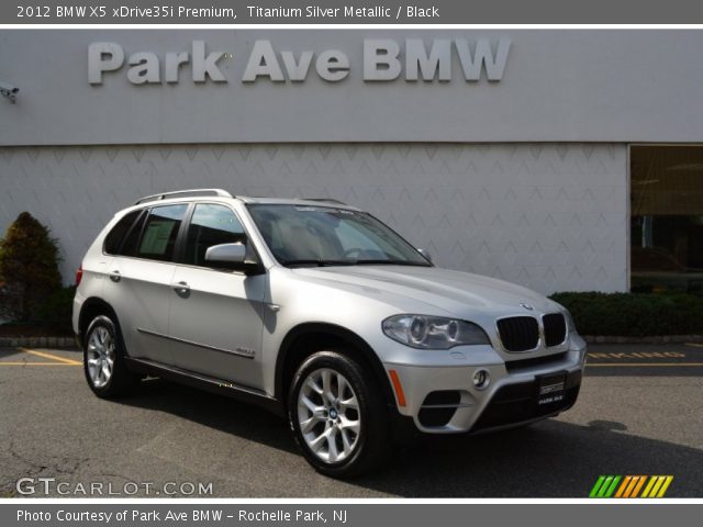 2012 BMW X5 xDrive35i Premium in Titanium Silver Metallic