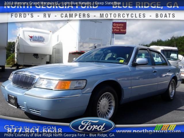 2001 Mercury Grand Marquis LS in Light Blue Metallic