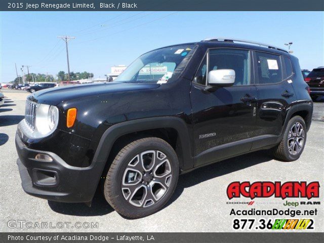 2015 Jeep Renegade Limited in Black