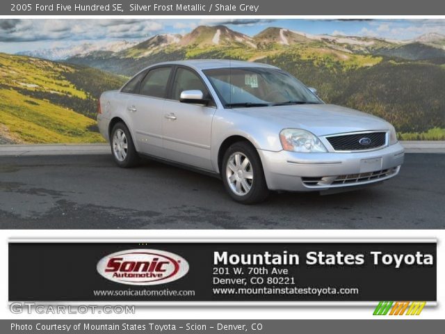 2005 Ford Five Hundred SE in Silver Frost Metallic