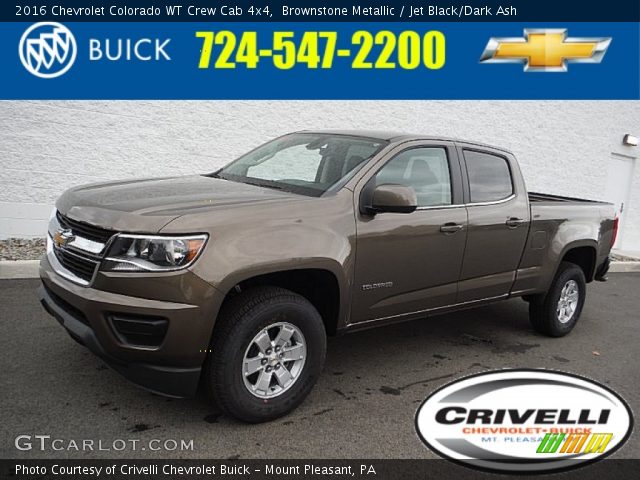 2016 Chevrolet Colorado WT Crew Cab 4x4 in Brownstone Metallic