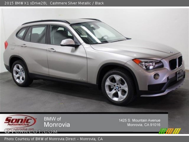 2015 BMW X1 sDrive28i in Cashmere Silver Metallic