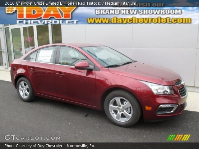 2016 Chevrolet Cruze Limited LT in Siren Red Tintcoat