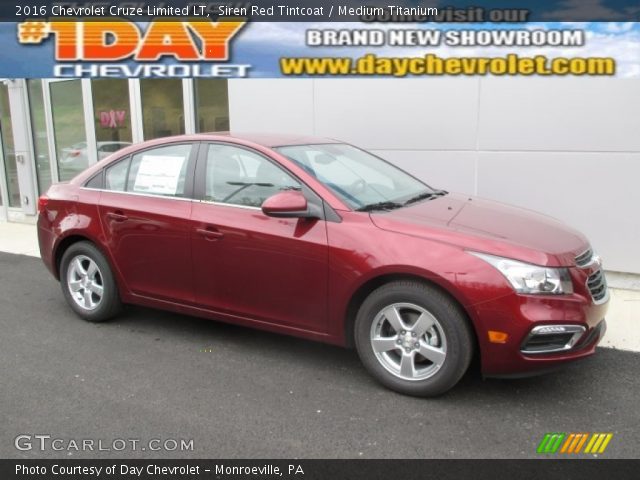2016 Chevrolet Cruze Limited LT in Siren Red Tintcoat