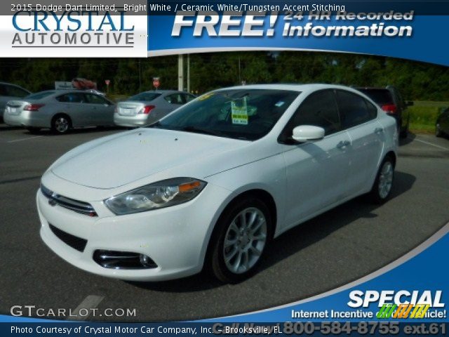 2015 Dodge Dart Limited in Bright White