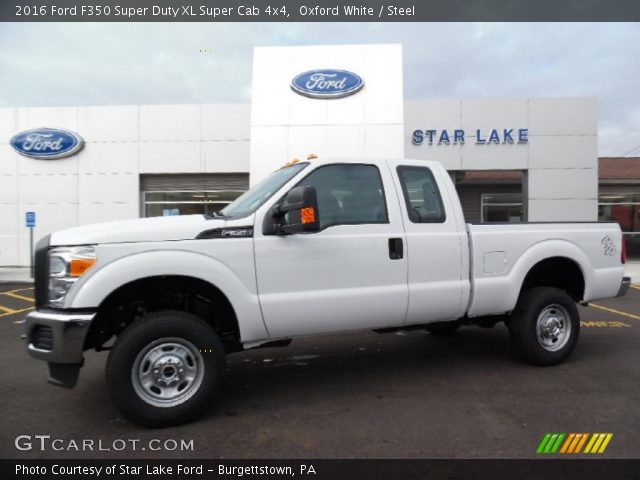 2016 Ford F350 Super Duty XL Super Cab 4x4 in Oxford White
