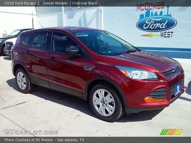 2016 Ford Escape S in Sunset Metallic