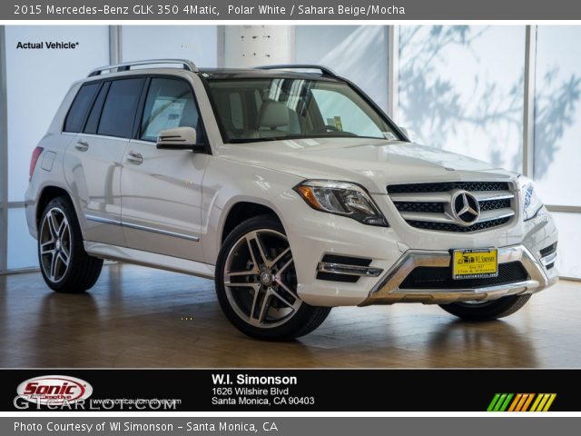 2015 Mercedes-Benz GLK 350 4Matic in Polar White