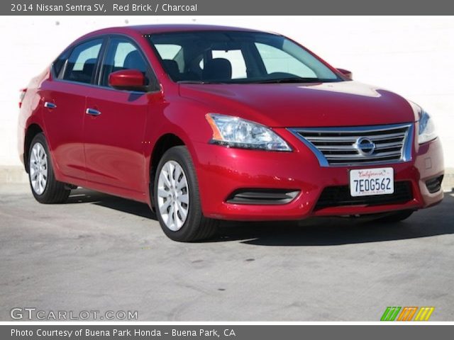 2014 Nissan Sentra SV in Red Brick
