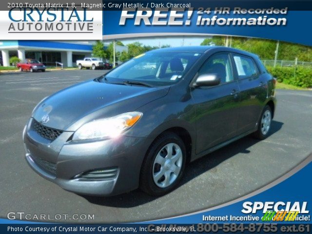 2010 Toyota Matrix 1.8 in Magnetic Gray Metallic