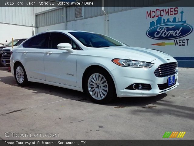 2015 Ford Fusion Hybrid SE in Oxford White