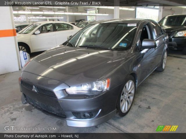 2008 Mitsubishi Lancer GTS in Graphite Gray Pearl