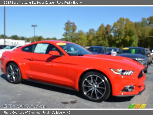 2015 Ford Mustang EcoBoost Coupe in Race Red