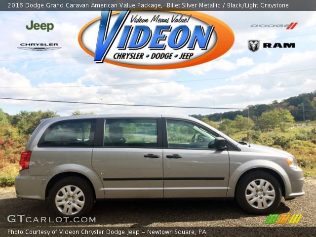 2016 Dodge Grand Caravan American Value Package in Billet Silver Metallic