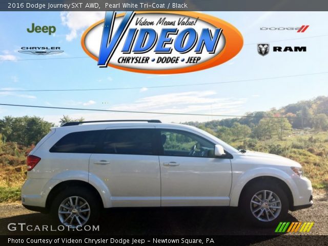 2016 Dodge Journey SXT AWD in Pearl White Tri-Coat