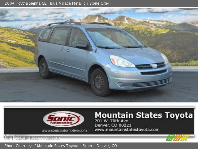 2004 Toyota Sienna CE in Blue Mirage Metallic