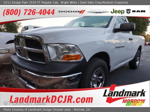 2011 Dodge Ram 1500 ST Regular Cab in Bright White