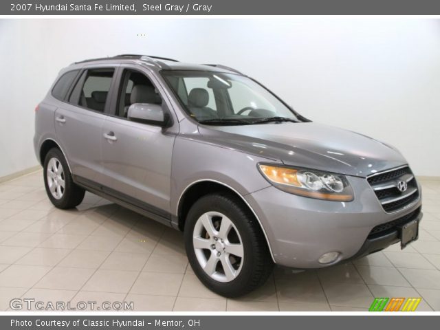 2007 Hyundai Santa Fe Limited in Steel Gray