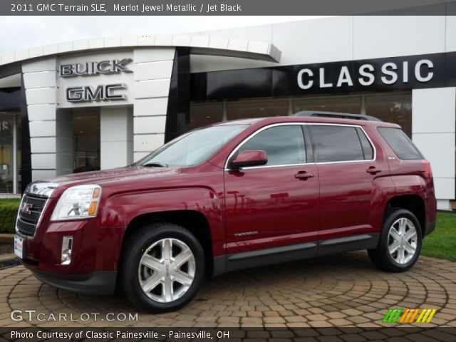 2011 GMC Terrain SLE in Merlot Jewel Metallic