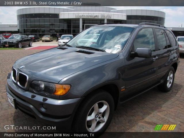 2003 BMW X5 3.0i in Steel Grey Metallic