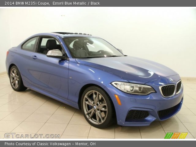 2014 BMW M235i Coupe in Estoril Blue Metallic