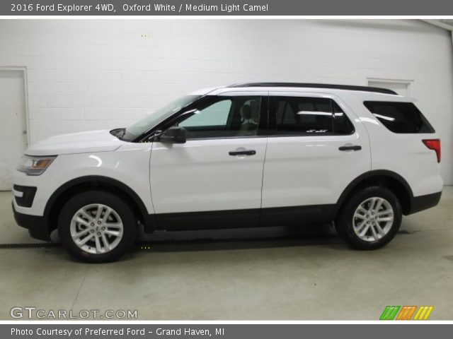 2016 Ford Explorer 4WD in Oxford White