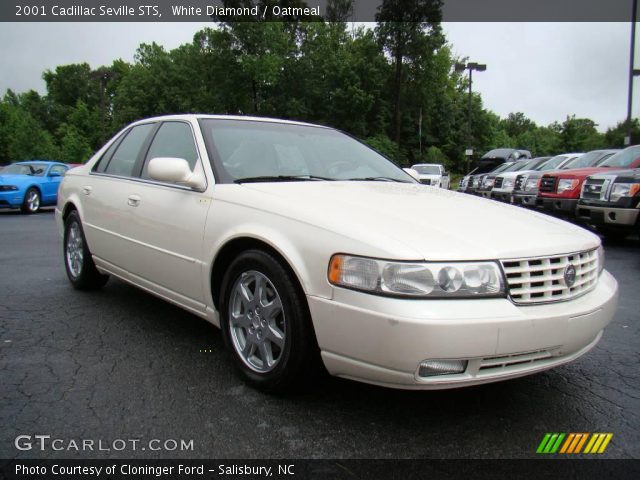 2001 Cadillac Seville STS in White Diamond