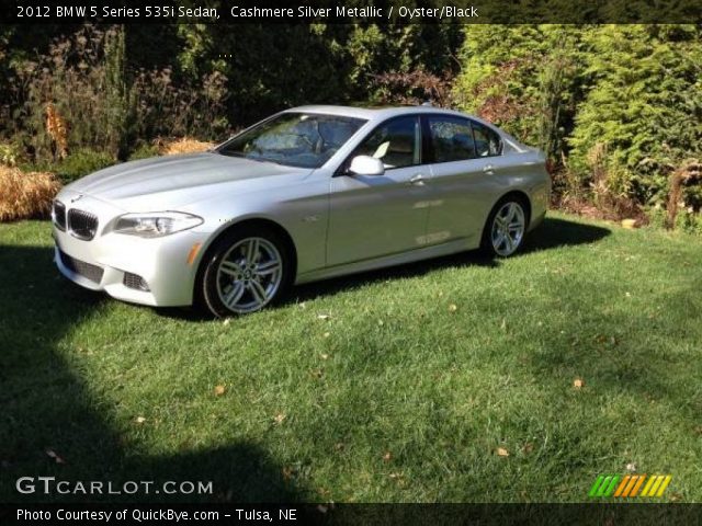 2012 BMW 5 Series 535i Sedan in Cashmere Silver Metallic