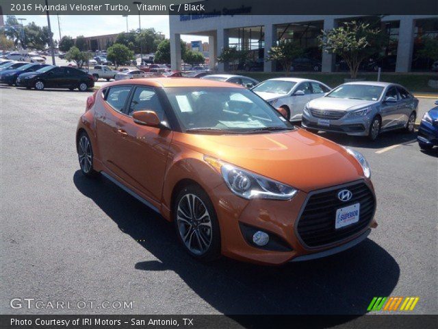 2016 Hyundai Veloster Turbo in Vitamin C