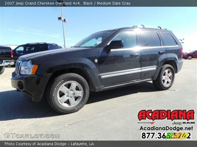 2007 Jeep Grand Cherokee Overland 4x4 in Black
