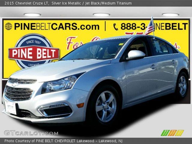 2015 Chevrolet Cruze LT in Silver Ice Metallic