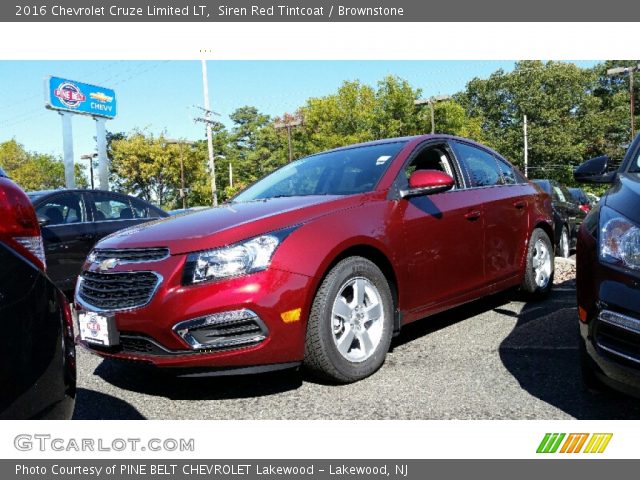 2016 Chevrolet Cruze Limited LT in Siren Red Tintcoat