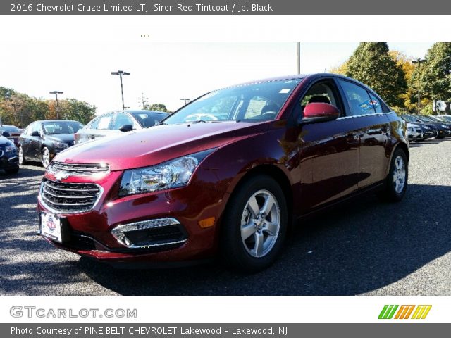 2016 Chevrolet Cruze Limited LT in Siren Red Tintcoat