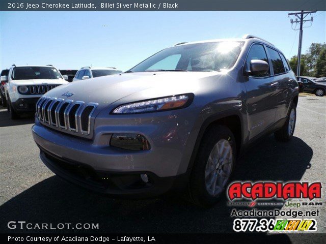 2016 Jeep Cherokee Latitude in Billet Silver Metallic