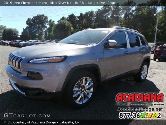 2016 Jeep Cherokee Limited in Billet Silver Metallic