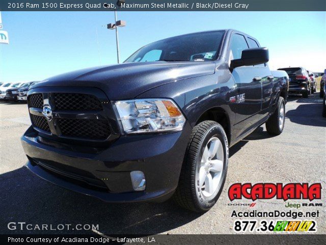 2016 Ram 1500 Express Quad Cab in Maximum Steel Metallic