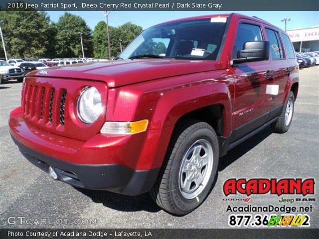 2016 Jeep Patriot Sport in Deep Cherry Red Crystal Pearl
