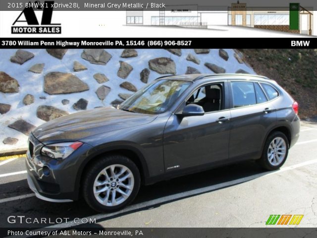 2015 BMW X1 xDrive28i in Mineral Grey Metallic