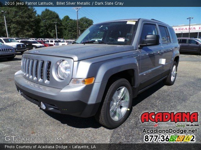 2016 Jeep Patriot Latitude in Billet Silver Metallic