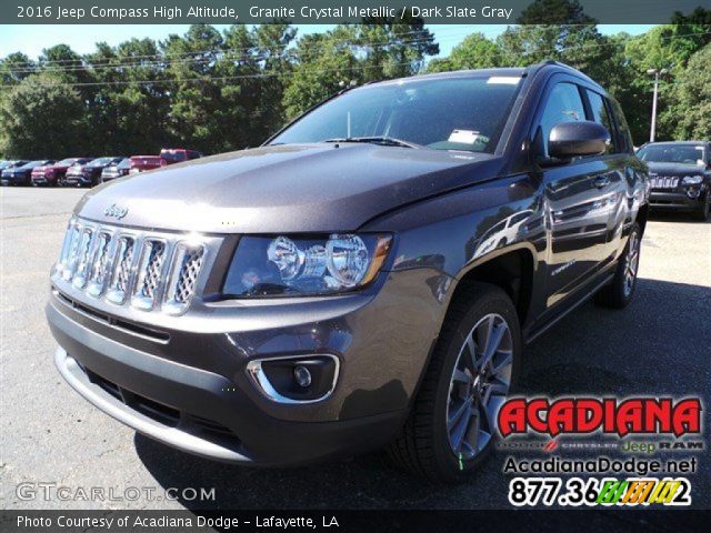 2016 Jeep Compass High Altitude in Granite Crystal Metallic