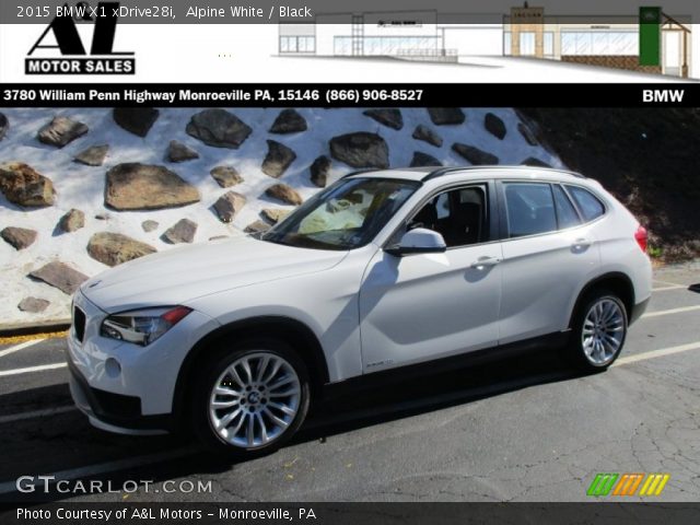 2015 BMW X1 xDrive28i in Alpine White