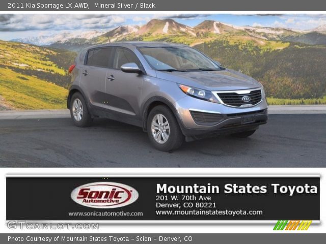 2011 Kia Sportage LX AWD in Mineral Silver