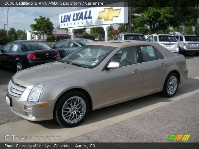 2006 Cadillac STS 4 V6 AWD in Sand Storm