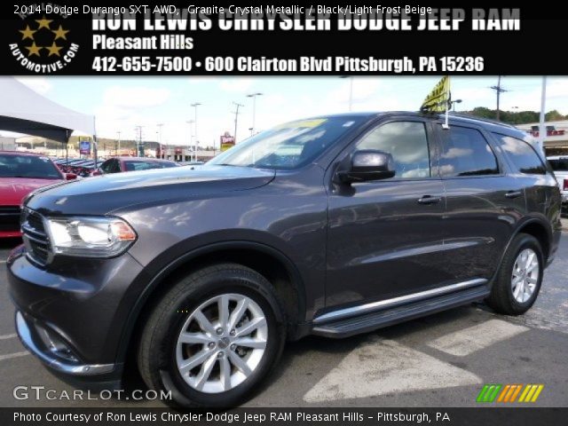 2014 Dodge Durango SXT AWD in Granite Crystal Metallic
