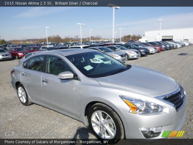 2015 Nissan Altima 2.5 SV in Brilliant Silver