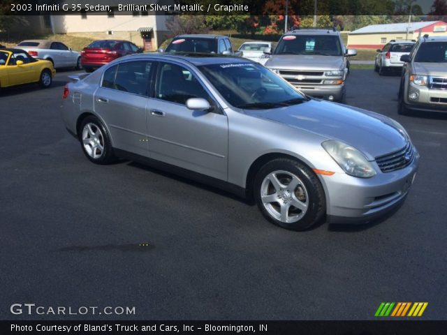 2003 Infiniti G 35 Sedan in Brilliant Silver Metallic