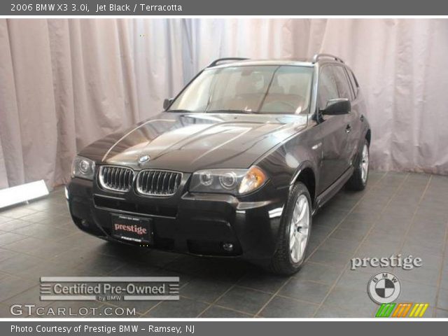 2006 BMW X3 3.0i in Jet Black