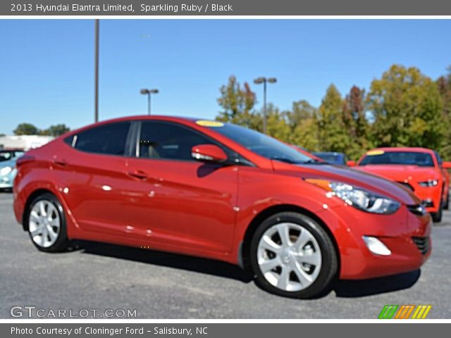 2013 Hyundai Elantra Limited in Sparkling Ruby